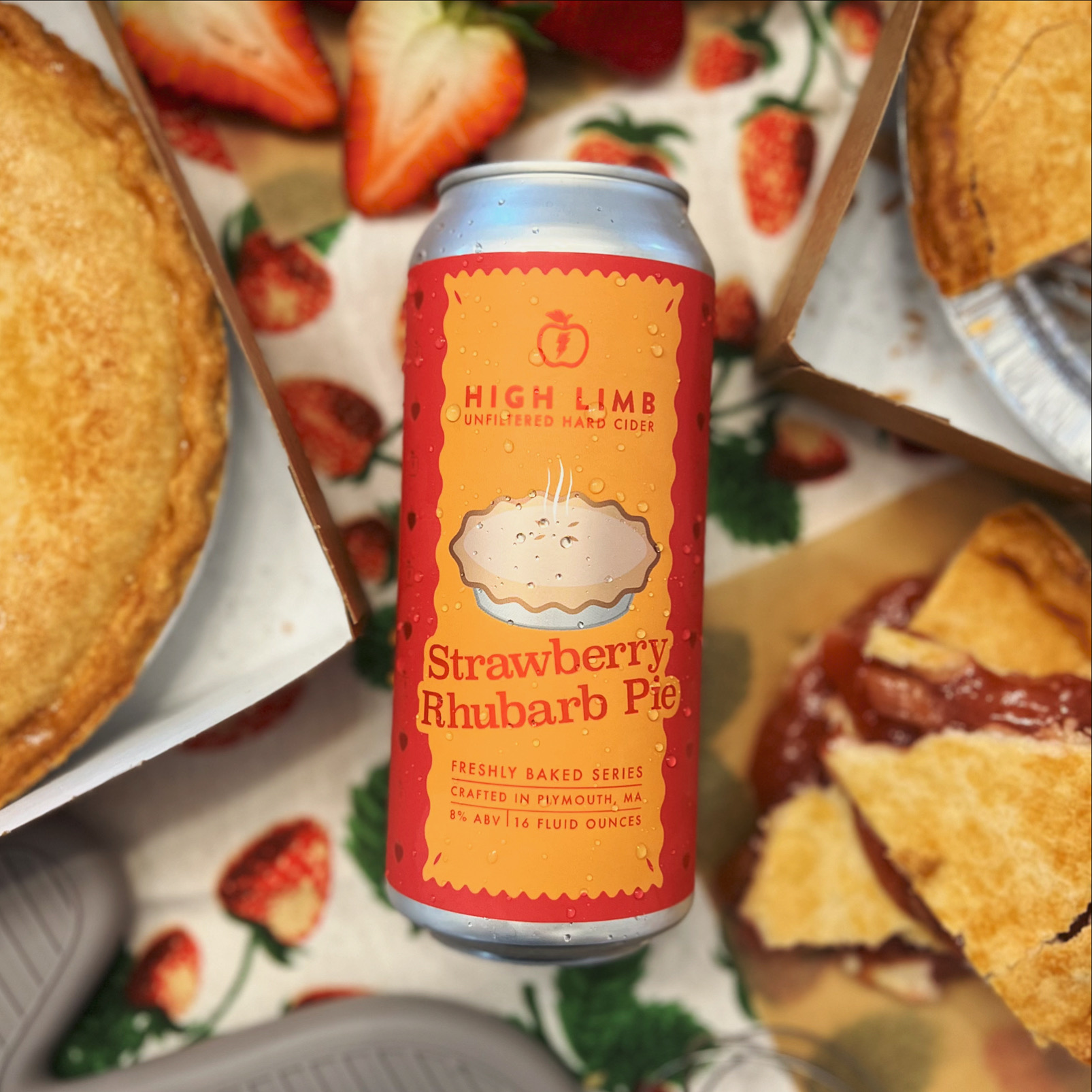 High Limb Cider: Strawberry Rhubarb Pie
