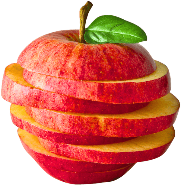 Sliced apple